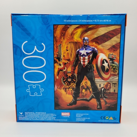 Marvel Captain America Puzzle / 300 Pieces - Picture 2 of 3